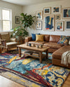 Autumnal Tapestry Collection Area Rug - Harvestville Rectangle Multi  lifestyle 12