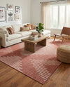 Urban Terrace Collection Area Rug -  Chelsea (Rust Red) Rectangle Rust Red  lifestyle 4