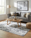 Cathedral Elegance Collection Area Rug -  Basilica Rectangle Gray  lifestyle 53