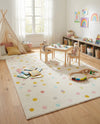 Wonder Tykes Collection Area Rug -  Fable Rectangle Ivory  lifestyle 7
