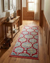 Arcadia Rugs Collection Area Rug -  Atlantis (Red) Runner Red  lifestyle 74