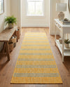 Urban Oasis Rugs Collection Area Rug -  District (Yellow and Aqua) Runner Yellow and Aqua  lifestyle 57