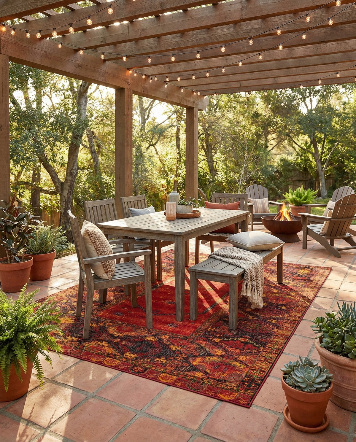 Safari Escape Rugs Collection Area Rug - Serengeti Rectangle Multi  lifestyle 32
