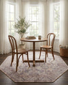 Heritage Elegance Collection Area Rug -  Charlottenburg Octagon Gray  lifestyle 51