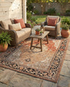 Patio Heritage Collection Area Rug -  Gazebo Rectangle Multi  lifestyle 18