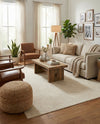 Aravalli Collection Area Rug - Udaipur Rectangle Ivory White  lifestyle 41