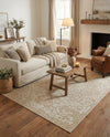 Patio Heritage Collection Area Rug - Santorini Rectangle Khaki  lifestyle 13