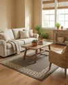 Sahara Sands Collection Area Rug -  Elephantine Rectangle Brown  lifestyle 22
