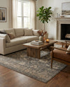 Cascade Range Collection Area Rug -  Shasta (Gray) Rectangle Gray  lifestyle 16