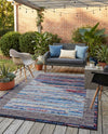 Urban Terrace Collection Area Rug -  Oasis Rectangle Multi  lifestyle 23