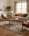 Neptune Elegance Collection Area Rug -  Galatea (Blue) Rectangle Blue  lifestyle 3