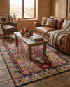 Sedona Vista Collection Area Rug -  Anasazi Rectangle Multi  lifestyle 34