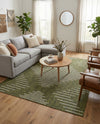 Urban Terrace Collection Area Rug -  Chelsea (Green) Rectangle Green  lifestyle 20
