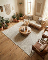 Desert Nomad Terrace Collection Area Rug - Sahara (Gray) Rectangle Gray  lifestyle 3