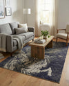 Autumnal Tapestry Collection Area Rug -  Slateville Rectangle Gray  lifestyle 4