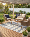 Urban Oasis Rugs Collection Area Rug -  District (Ivory) Rectangle Ivory  lifestyle 11
