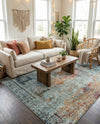 Caribbean Breeze Collection Area Rug -  Yucatan Rectangle Multi  lifestyle 8