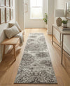 Riviera Elegance Collection Area Rug -  Monaco (Light Gray) Runner Light Gray  lifestyle 54