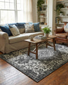 Urban Oasis Rugs Collection Area Rug -  Penthouse (Charcoal Gray) Rectangle Charcoal Gray  lifestyle 3