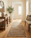 Urban Shimmer Jute Collection Area Rug - Metropolis Runner Natural  lifestyle 46