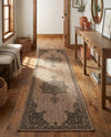Patio Heritage Collection Area Rug -  Charleston (Beige) Runner Beige  lifestyle 68