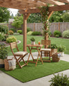 Meadow Retreat Collection Area Rug - Glen Rectangle Green  lifestyle 27