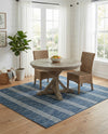 Urban Oasis Rugs Collection Area Rug -  District (Blue) Rectangle Blue  lifestyle 7