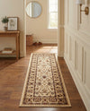 Jaipur Elegance Collection Area Rug -  Nahargarh (Cream) Runner Cream  lifestyle 50