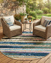 Urban Terrace Collection Area Rug -  Capri Round Multi  lifestyle 26