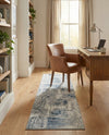 Aegean Elegance Washables Collection Area Rug -  Paros Runner Ivory Gray  lifestyle 76