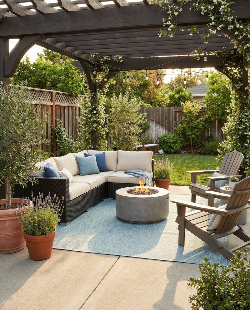 Seaside Serenity Collection Area Rug - Veranda (Aquamarine) Rectangle Aquamarine  lifestyle 7