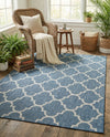 Savannah Pergola Collection Area Rug - Arbor (Navy Blue) Rectangle Navy Blue  lifestyle 32