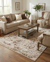 Bloomsbury Elegance Collection Area Rug - Mayfair Rectangle Beige  lifestyle 25