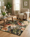 Seaside Blooms Collection Area Rug - Eden Rectangle Multi  lifestyle 17