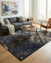 Autumnal Tapestry Collection Area Rug -  Slateville Rectangle Gray  lifestyle 9