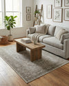 Horizon Collection Area Rug -  Apex (Light Gray) Rectangle Light Gray  lifestyle 30