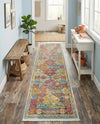 Caribbean Breeze Collection Area Rug -  Grenada Runner Multi  lifestyle 68