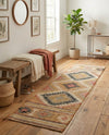Desert Weave Jute Collection Area Rug - Sahara Runner Multi  lifestyle 52