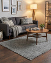 Alpine Plush Collection Area Rug -  Cortina (Sterling) Rectangle Sterling  lifestyle 5