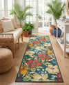 Seaside Haven Rugs Collection Area Rug -  Nautical Runner Multi  lifestyle 55