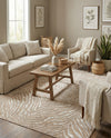 Bloomsbury Elegance Collection Area Rug -  Chelsea Rectangle Ivory Beige  lifestyle 37