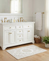 Sanctuary Retreat Collection Area Rug -  Enclave Rectangle Snow White  lifestyle 36