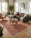 Aravalli Collection Area Rug - Udaipur Rectangle Dusty Pink  lifestyle 44