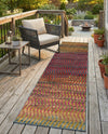 Urban Terrace Collection Area Rug -  Walkway Runner Multi  lifestyle 51