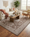 Tribal Terrace Treasures Collection Area Rug -  Incan Isle (Brown) Rectangle Brown  lifestyle 20