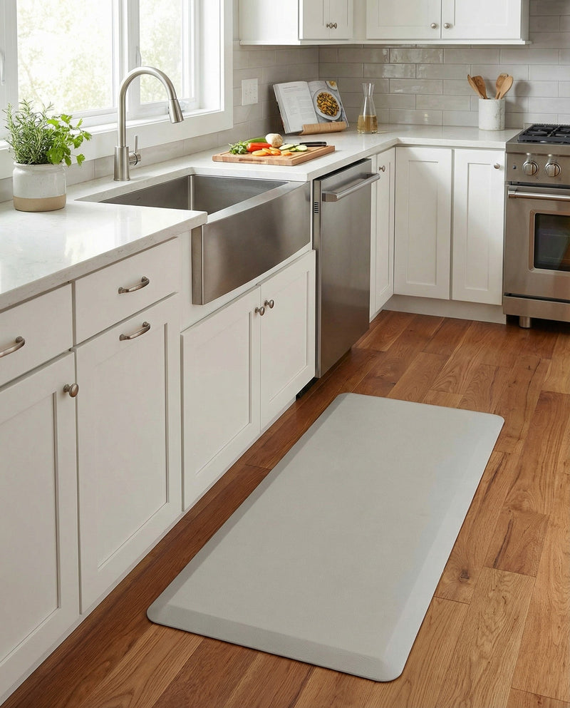 Cozy Mat Collection Area Rug -  Arcadia Rectangle Gray  lifestyle 21
