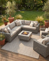 Seaside Serenity Collection Area Rug - Veranda (Beige) Rectangle Beige  lifestyle 18