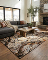 Urban Terrace Collection Area Rug -  Horizon Rectangle Multi  lifestyle 16