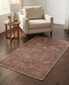 Sahara Essence Collection Area Rug - Oasis (Brown) Rectangle Brown  lifestyle 21