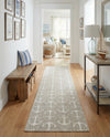 Seaside Haven Rugs Collection Area Rug - Sapphire (Gray) Runner Gray  lifestyle 73